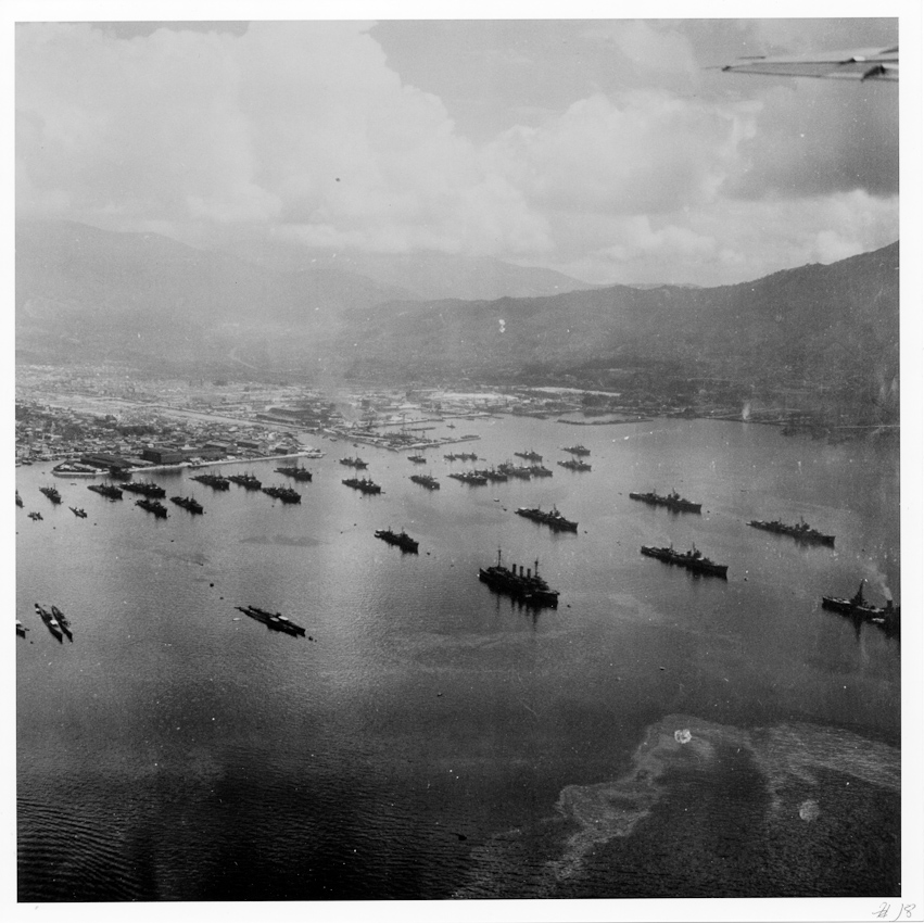 Photograph 15 of 21 from the August 1945 flight over Hiroshima