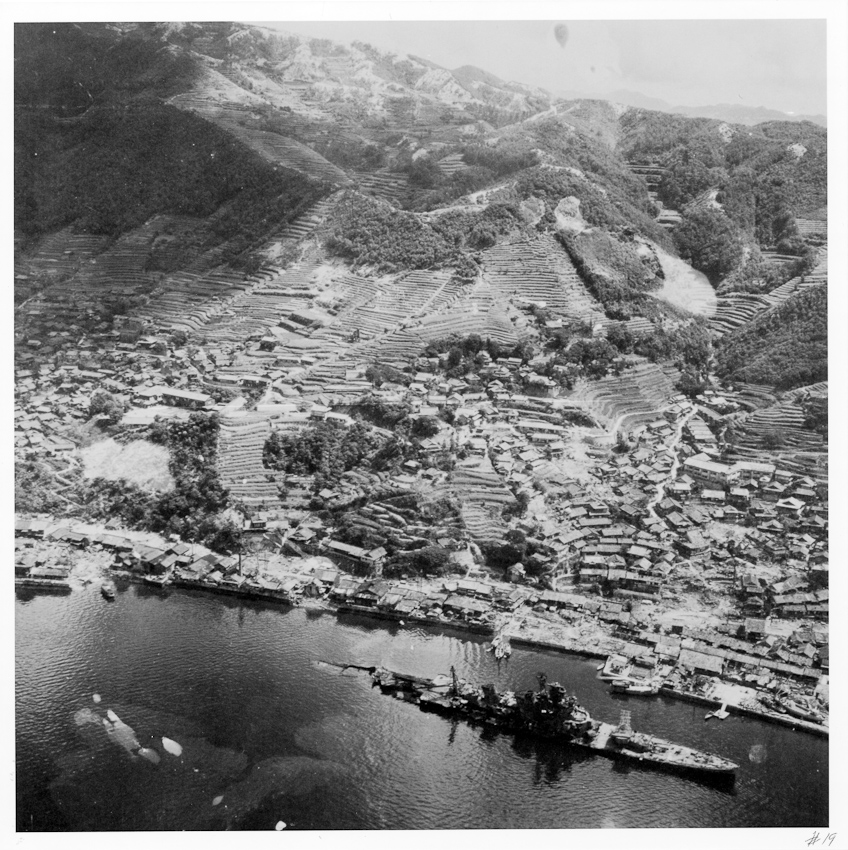Photograph 16 of 21 from the August 1945 flight over Hiroshima