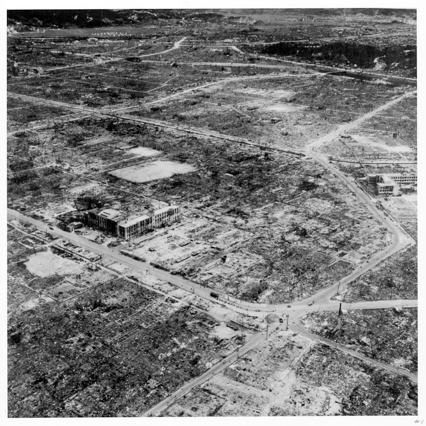 Photograph 20 of 21 from the August 1945 flight over Hiroshima